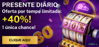 Promoções e bônus exclusivos da 838bra